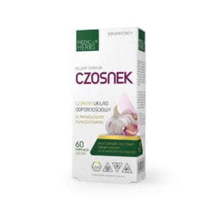 MEDICA HERBS CZOSNEK - Wsparcie układu odpornościowego - 60 kapsułek