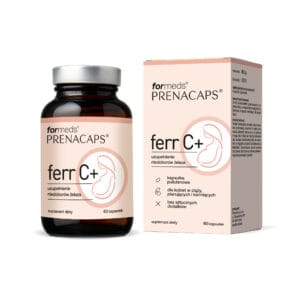 PRENACAPS ferr C+ - żelazo, laktoferyna oraz witamina C