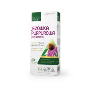 MEDICA HERBS JEŻÓWKA PURPUROWA (ECHINACEA) - Wsparcie układu odpornościowego - 60 kapsułek