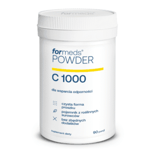 Opakowanie POWDER C 1000 – 90 porcji, logo Formeds.