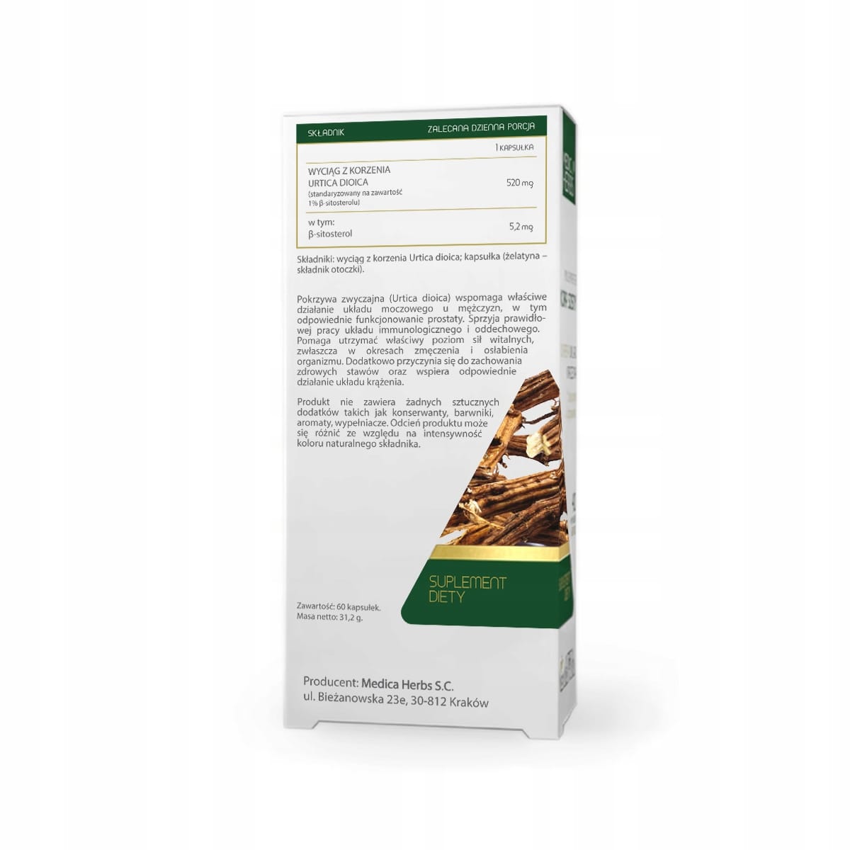 MEDICA HERBS POKRZYWA ZWYCZAJNA - obrazek 2