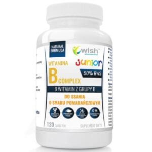 Witamina B Complex Junior do Ssania 120 tabletek