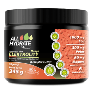 aliness AllHydrate Elektrolity + witaminy B kompleks