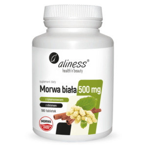aliness Morwa Biała 500mg - 180 tabletek