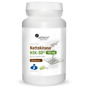 aliness Nattokinase NSK-SD® 100mg - 60 kapsułek VEGE