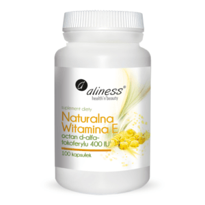aliness Naturalna Witamina E 400 IU - 100 kapsułek
