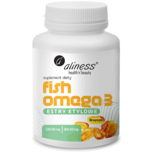 aliness Omega 3 estry etylowe - 90 kapsułek