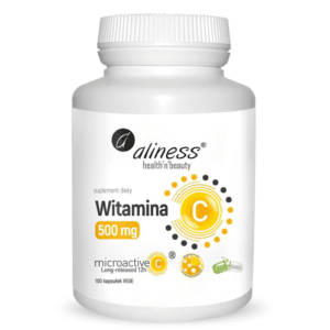 aliness Witamina C 500 mg długo uwalniająca (12h)