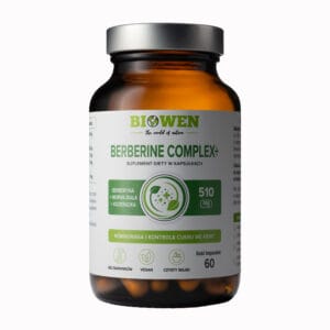 Biowen Berberine Complex+ - 60 kapsułek 510 mg