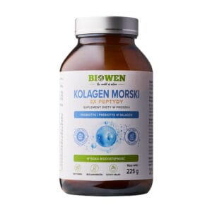 Biowen Kolagen Morski - 3X PEPTYDY - 225 g proszek