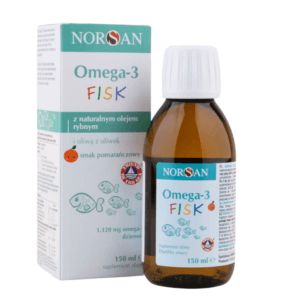 NORSAN Omega 3 FISK - naturalny olej dla dzieci - 150 ml
