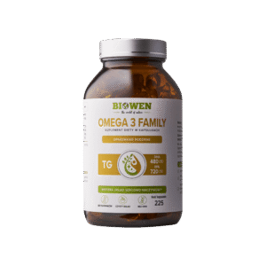 Biowen Omega 3 TG Family - 720mg EPA,480mg DHA - 225 kapsułek