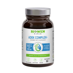 Biowen Witaminy ADEK Complex+ - 90 kapsułek