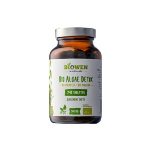Biowen BIO Algae Detox - spirulina i chlorella - 240 tabletek