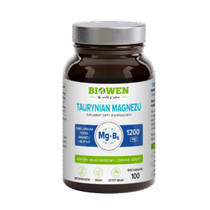 Taurynian Magnezu - BIOWEN - 100 kapsułek