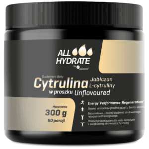 ALLHydrate by aliness Cytrulina (jabłczan l-cytruliny) 300 g - 60 porcji