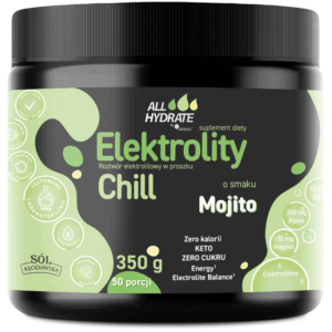 ALLHydrate by aliness Elektrolity CHILL o smaku Mojito 350 g - 50 porcji