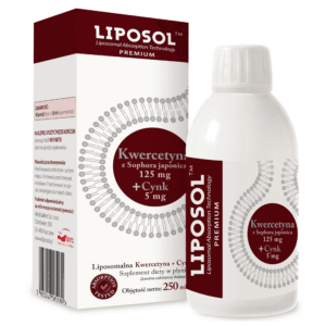 Liposol™ Liposomalna Kwercetyna 125 mg + Cynk 5 mg – 250 ml