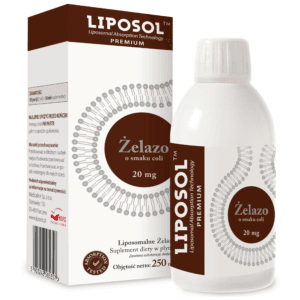 Liposol™ Liposomalne Żelazo 20 mg, smak Coli – 250 ml